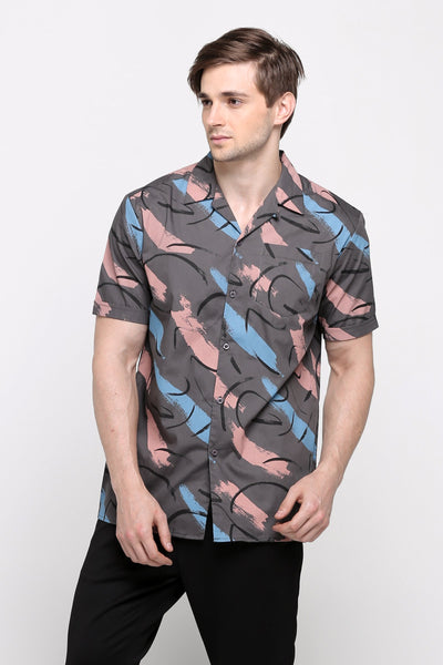 Resort Shirt With All-Over Print
