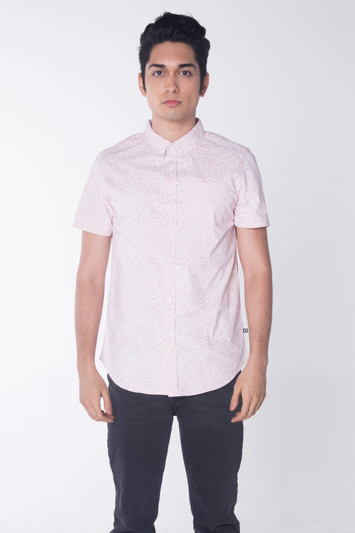 Poplin Shirt With All-Over Print