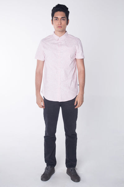 Poplin Shirt With All-Over Print