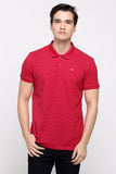 Polo Shirt With All-Over Print
