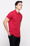 Polo Shirt With All-Over Print