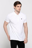 Polo Shirt With All-Over Print