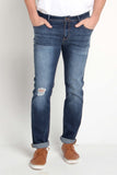 Mid Rise 5-Pocket Jeans