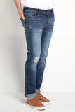 Mid Rise 5-Pocket Jeans