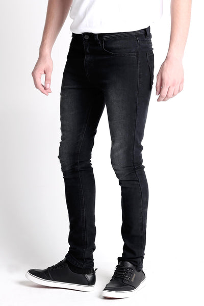 Mid Rise 5-Pocket Jeans With Zipper Fly