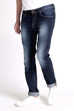 Mid Rise 5-Pocket Jeans With Zipper Fly