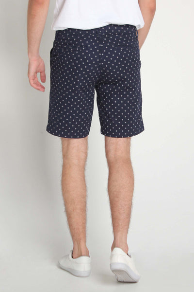Chino Shorts With All-Over Print