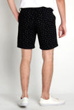 Regular Fit Chino Shorts With All-Over Print