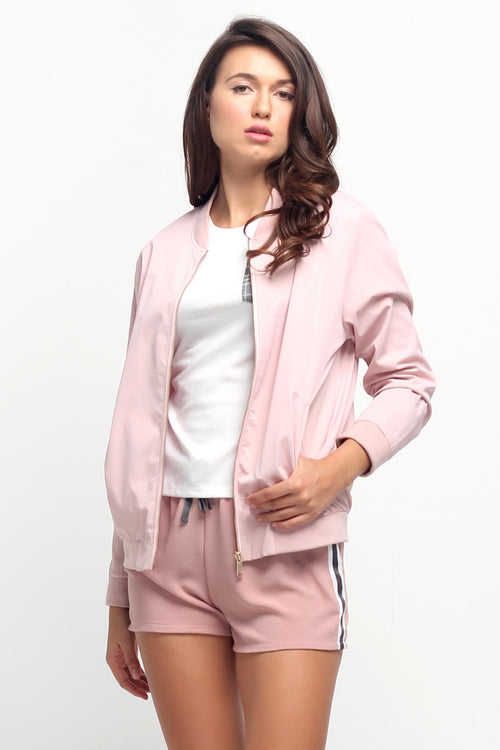 Twill Bomber Jacket