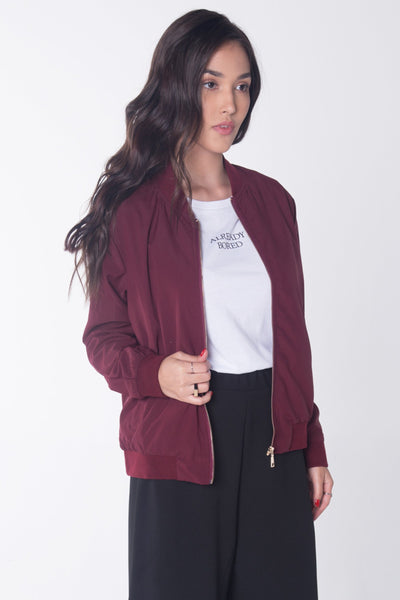 Twill Bomber Jacket