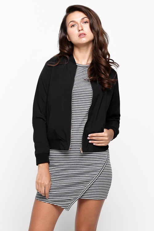 Twill Bomber Jacket