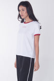 Semi Fit Tee With Embroidery