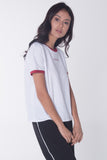Semi Fit Tee With Embroidery