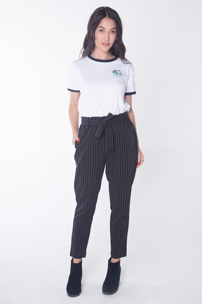 Semi Fit Tee With Embroidery
