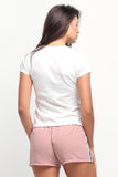 Semi Fit Tee With Pocket Detail