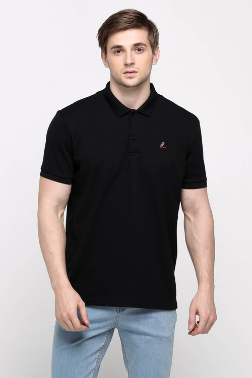 Penshoppe Old School - Polo Shirt With Embroidery