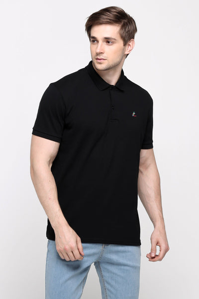 Penshoppe Old School - Polo Shirt With Embroidery