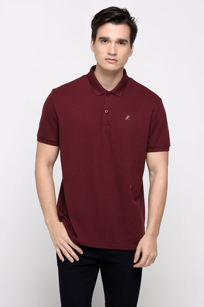 Penshoppe Old School - Polo Shirt With Embroidery