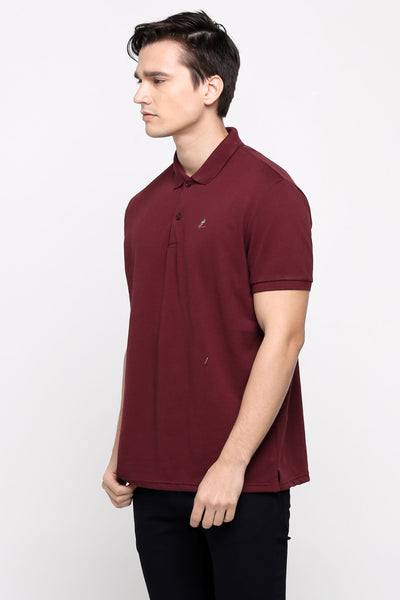 Penshoppe Old School - Polo Shirt With Embroidery