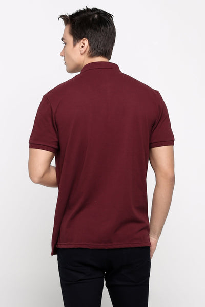 Penshoppe Old School - Polo Shirt With Embroidery