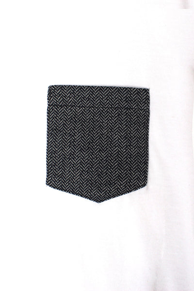 Semi Fit Tee With Pocket Detail