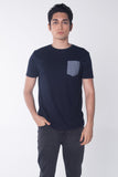 Semi Fit Tee With Pocket Detail