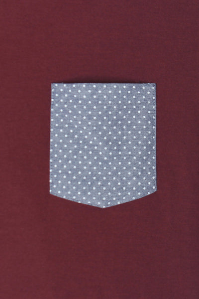 Men's Semi Fit Tee With Pocket Detail