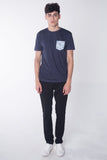 Semi Fit Tee With Pocket Detail