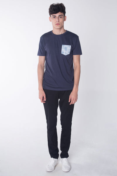 Semi Fit Tee With Pocket Detail