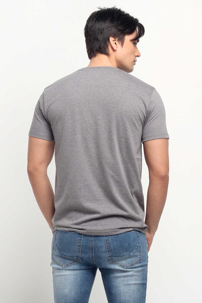 Semi Fit Tee With Pocket Detail