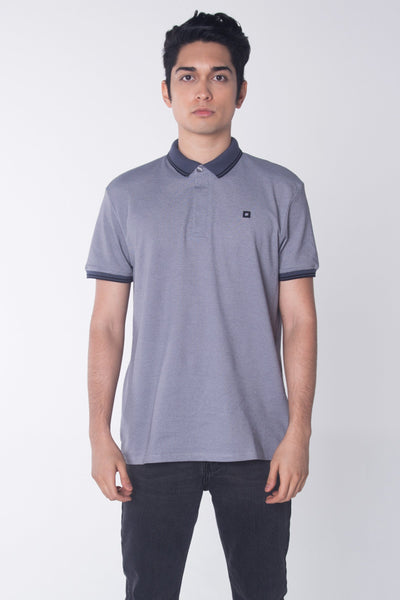 Relaxed Fit Polo Shirt With Embroidery