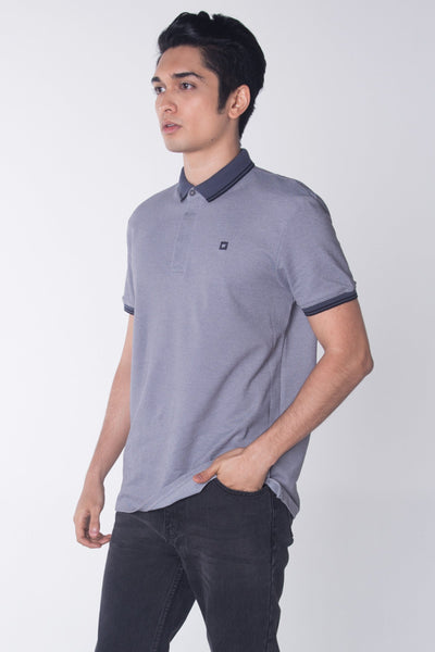 Relaxed Fit Polo Shirt With Embroidery