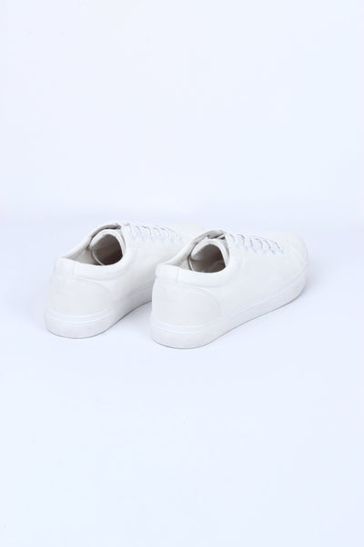 Men's Synthetic Leather Lace-Up Sneakers