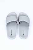 Rubber Sliders With Textured Strap Detail