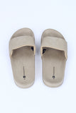 Rubber Sliders With Textured Strap Detail