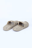 Rubber Sliders With Textured Strap Detail