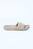 Rubber Sliders With Textured Strap Detail