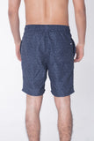 Regular Fit Board Shorts With Elasticised Waistband