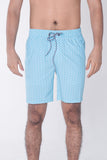 Regular Fit Board Shorts With Elasticised Waistband