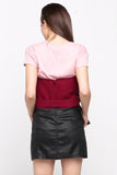 Tube Top With Self Fabric Tie Detail