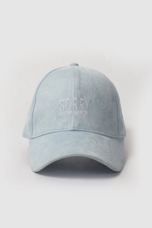 Varsity Baseball Cap With Text Embroidery