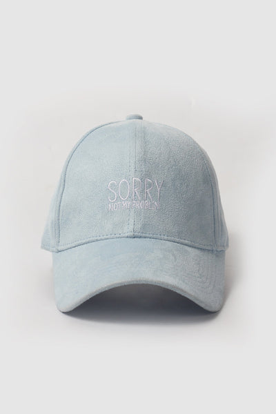 Varsity Baseball Cap With Text Embroidery