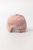 Varsity Baseball Cap With Text Embroidery
