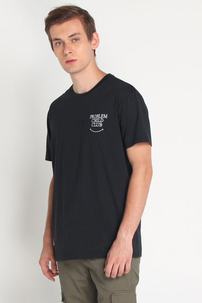 Relaxed Fit Tee With Embroidery