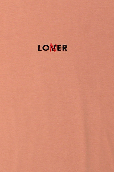 Relaxed Fit Tee With Embroidery