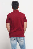 Relaxed Fit Polo Shirt With All-Over Print