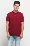 Relaxed Fit Polo Shirt With All-Over Print