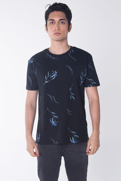Relaxed Fit Tee With All-Over Print
