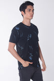 Relaxed Fit Tee With All-Over Print