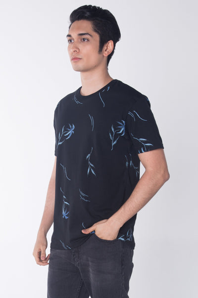 Relaxed Fit Tee With All-Over Print